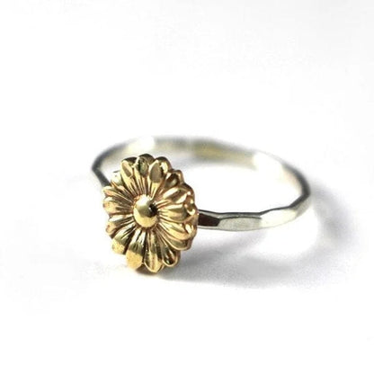 Gold Sonnenblumen Ring