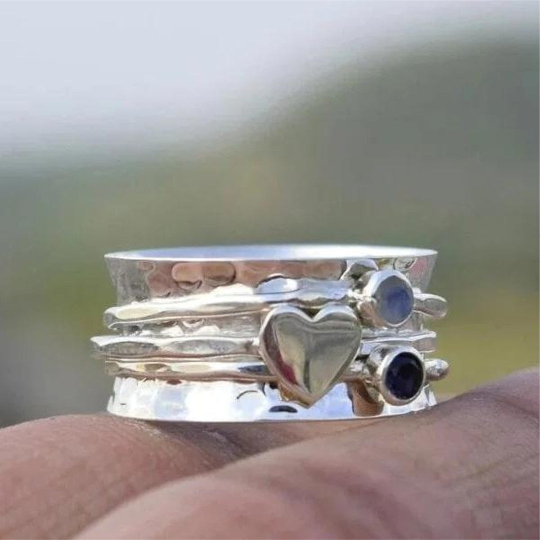 Spinner Herz Ring