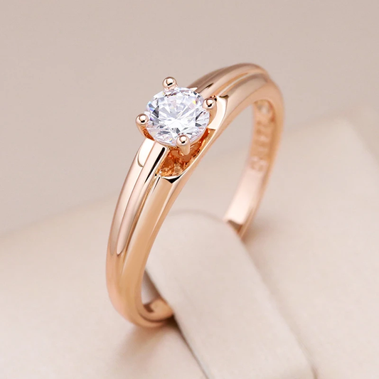 Eleganter Zirkonia-Ring